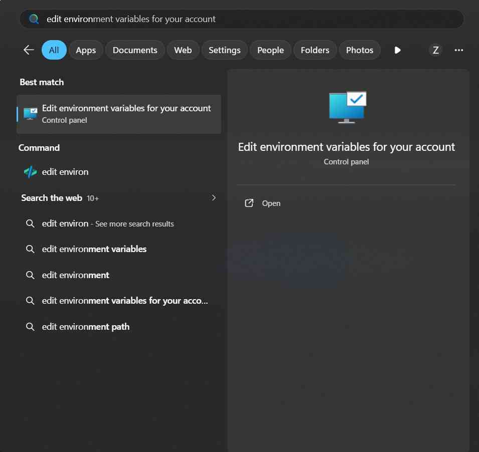 Search For environmental-Variables